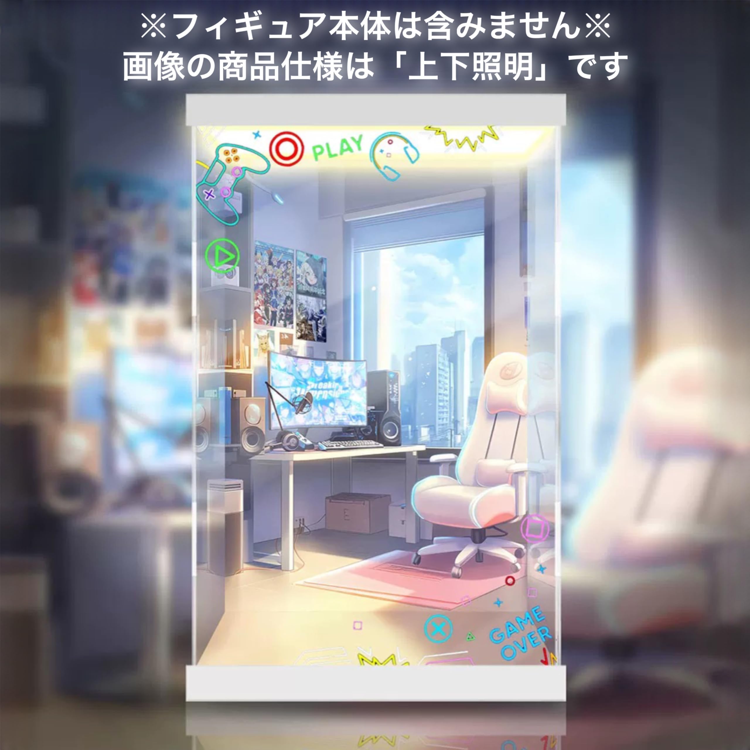 Amazon.co.jp: 専用 フィギュアケース ホロライブ 白上フブキ「We are